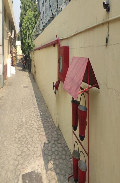 External fire hydrant line